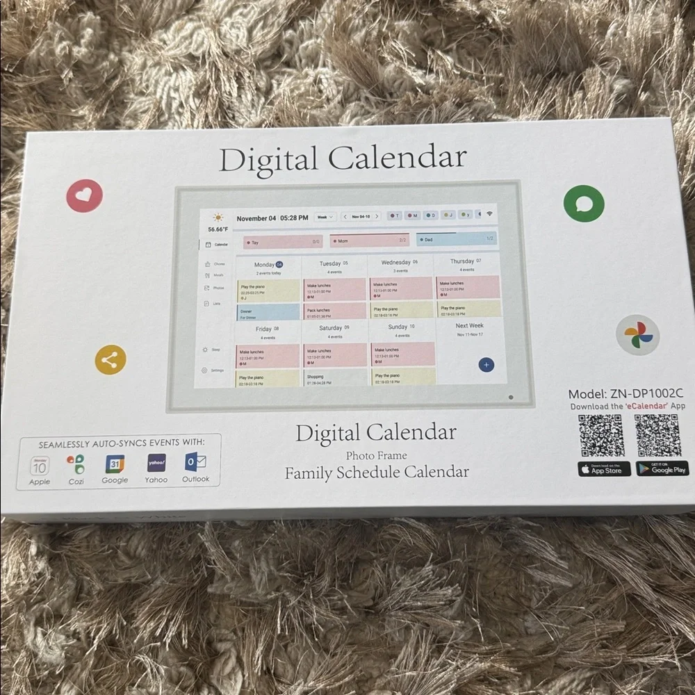 Digital Wall Calendar Touchscreen, Chore Chart, IPS FHD,Wall Planner